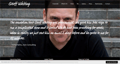 Desktop Screenshot of geoffwhiting.co.uk